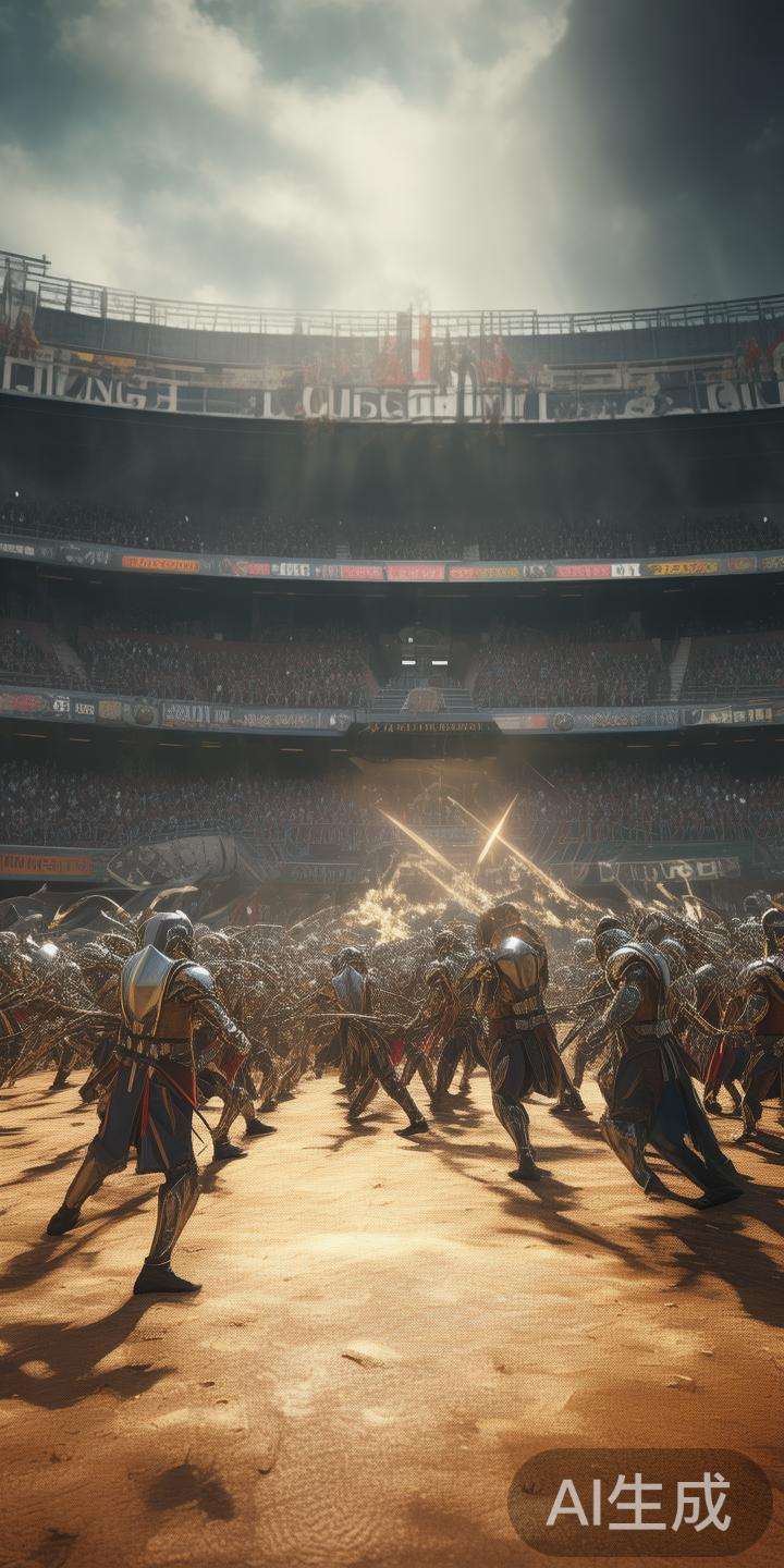 竞技场对战：通过参与排位赛或锦标赛提升自身排名，获